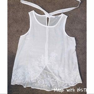 MADEWELL Semi-Sheer Swing Tank
